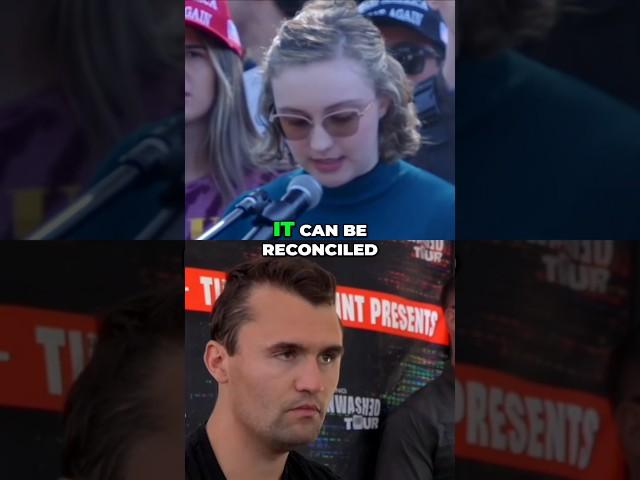 CHARLIE KIRK Schools WOKE GIRL On FLAWS Of FEMINIST MOVEMENT! EPIC TAKEDOWN #shorts #short #viral