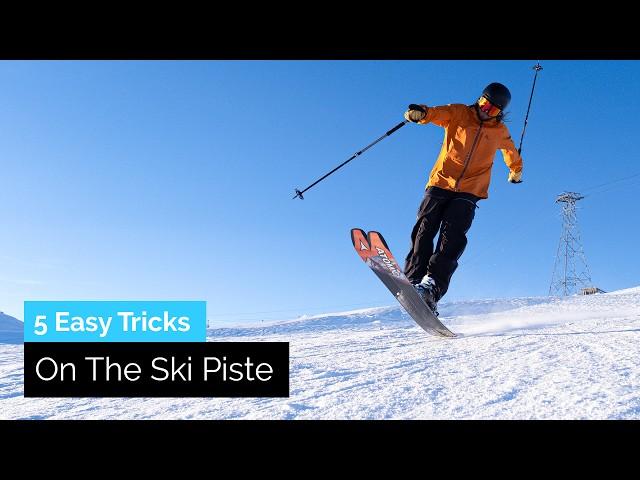 5 Easy Tricks You Can Do on the Ski Slope