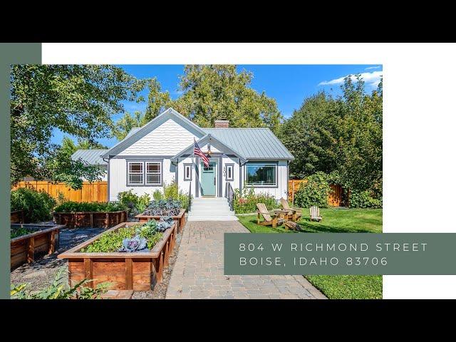 View this stunning updated home for sale in Boise, Idaho! | 804 W Richmond Street, Boise, ID 83706