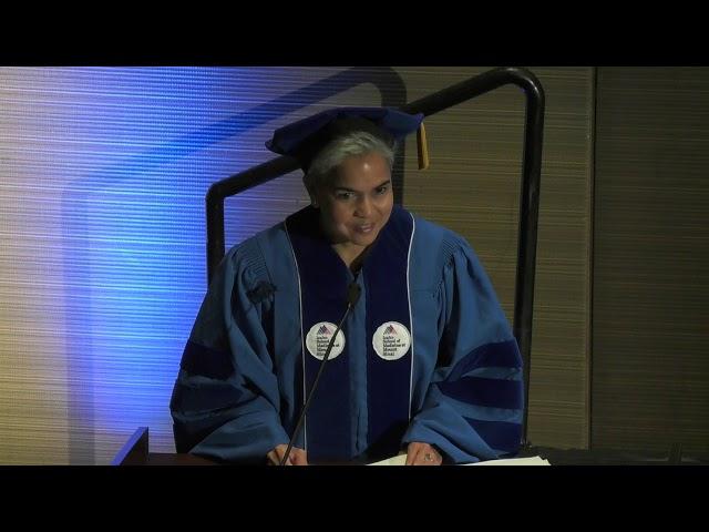 Dr. Marie Lynn Miranda Addresses 2019 Masters Graduates