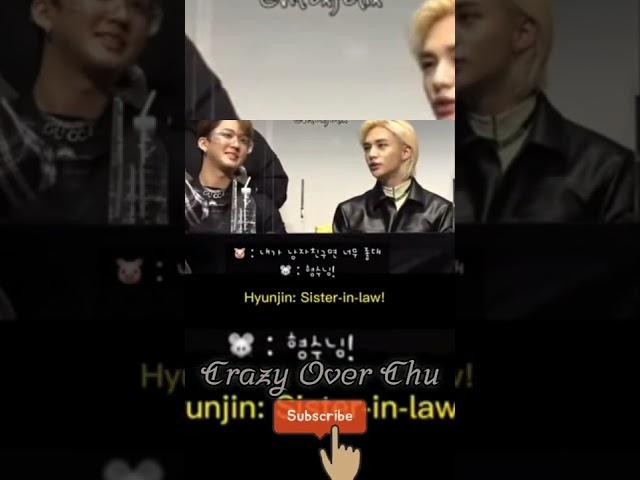 I can't with hyunjin's humour 