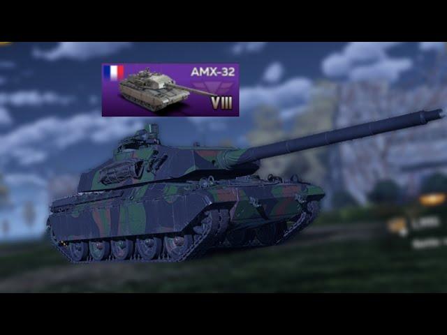 War Thunder Mobile | AMX-32 platoon gameplay