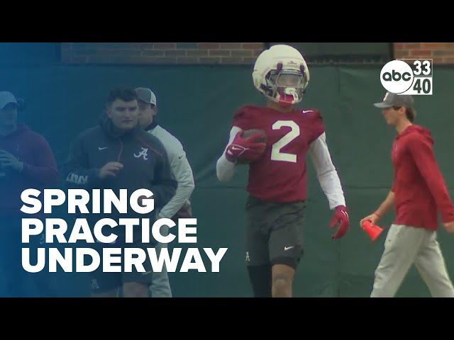 University of Alabama Football Practice