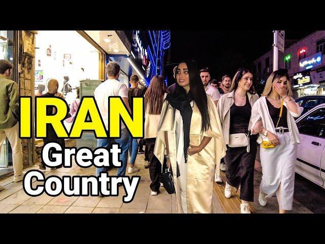 NightLife of Iranian Boys and Girls  IRAN 2023 Night Walk ایران