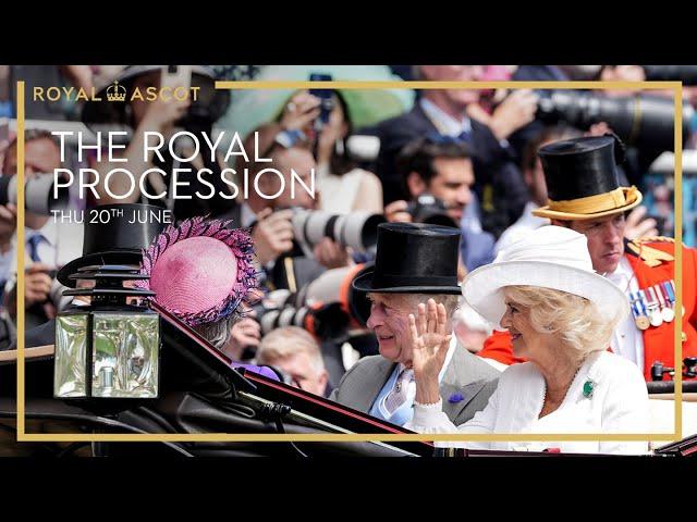 The Royal Procession at Royal Ascot 2024: Day Three