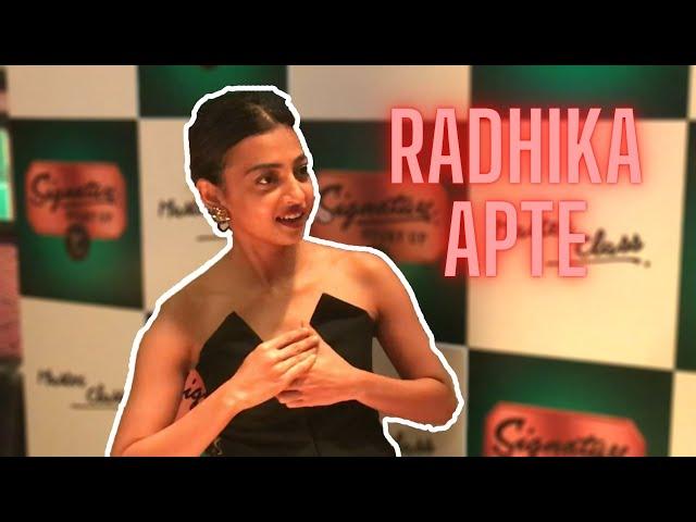 Radhika Apte Amazed by Magic!