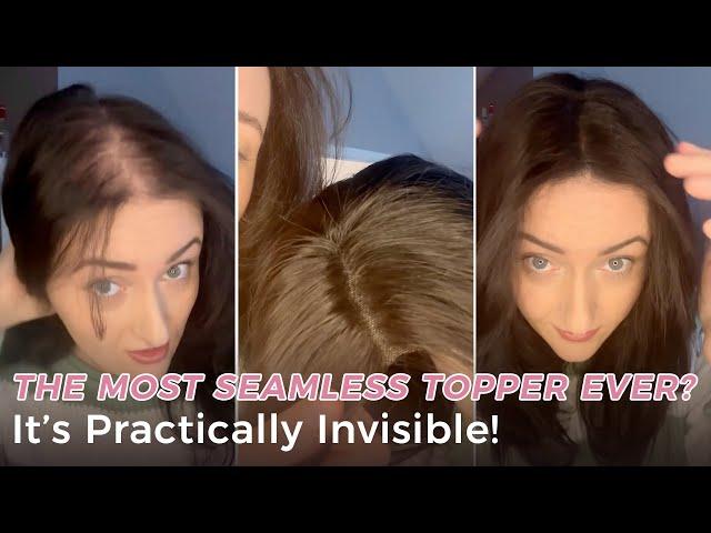 The Most Seamless Topper Ever? It’s Practically Invisible! | UniWigs Breeze