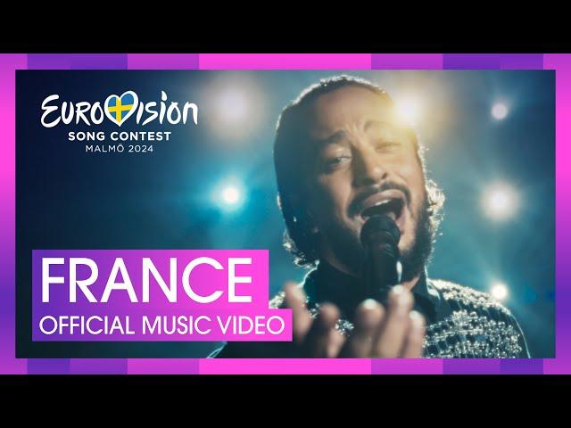 Slimane - Mon Amour | France  | Official Music Video | Eurovision 2024