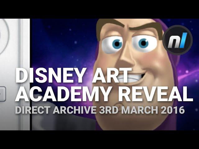 Disney Art Academy 3DS Reveal (Direct Archive 3rd March 2016)