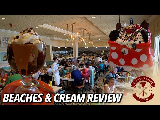 Beaches & Cream Soda Shop Lunch Review at Disney's Beach Club Resort