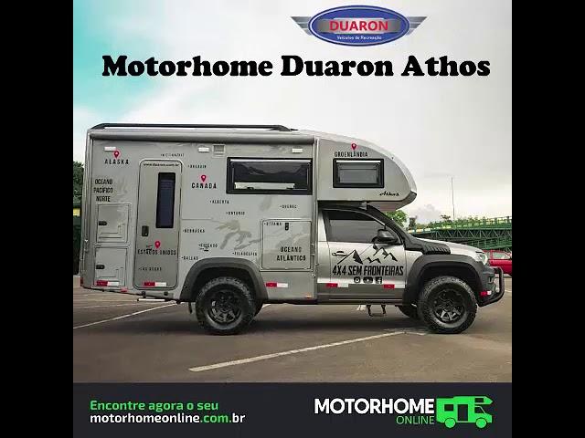 Motorhome Duaron Athos - Modelo Amarok V6 - Projeto 4x4 sem fronteiras