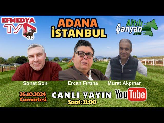 Adana ve İstanbul Altılı Ganyan Tahminleri  " 27.10.2024 - Pazar "