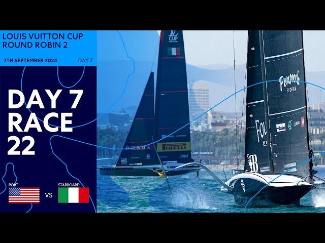 NYYC American Magic vs. Luna Rossa Prada Pirelli - Full Race 07/09/2024