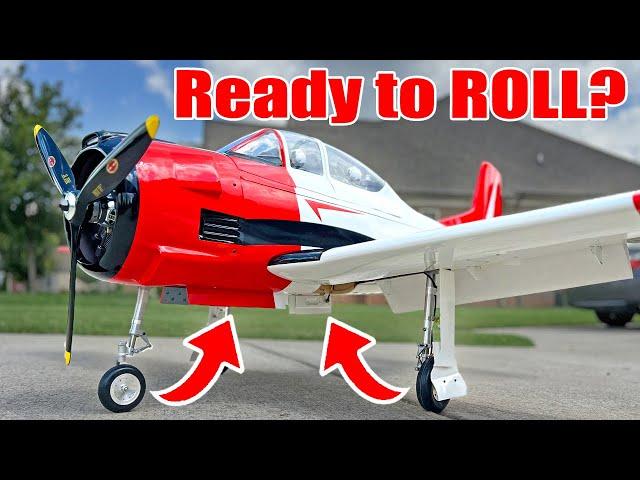 Ultimate T-28 Transformation: Retracts, Landing Gear & MORE!