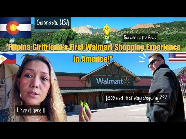 "Filipina Girlfriend's First Walmart Shopping Experience in America!"  #usatravel #filipina