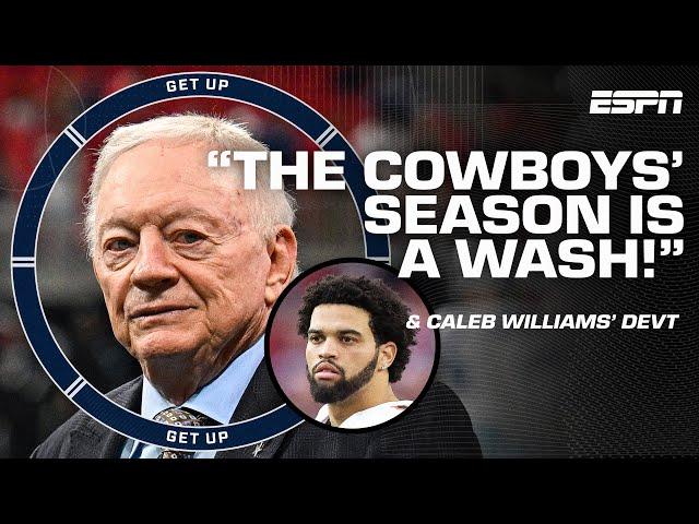 REACTION to Cowboys at NFL Trade Deadline + Chicago HURTING Caleb Williams' development?  | Get Up