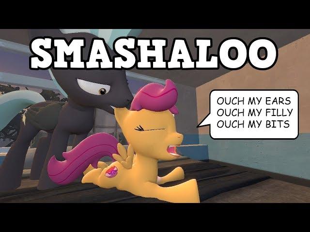 SCOOTALOO RIDES THE THUNDER WTF MY LITTLE PONY RIDE COMIC DUBS