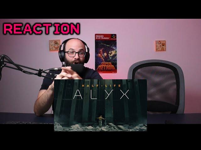 Half-Life Alyx Gameplay Trailer Reaction (ALL 3)