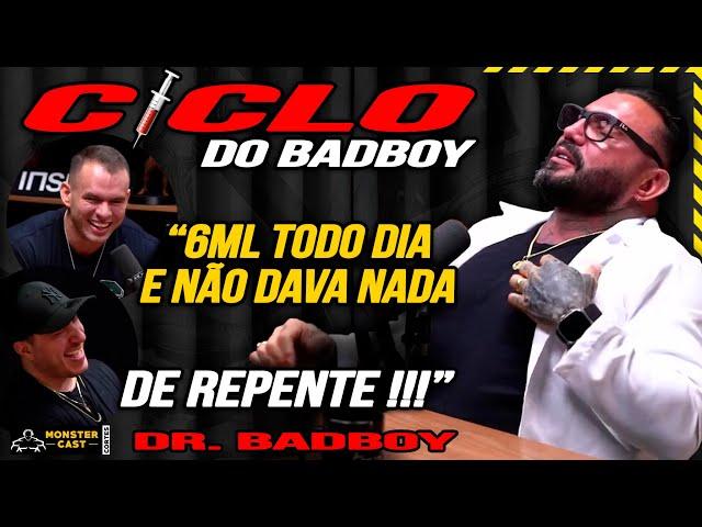 PROTOCOLOS DO BADBOY E DO SUPERMAN "6 ml ao dia TODO DIA e NÃO SENTIA NADA" ! | DR. BADBOY