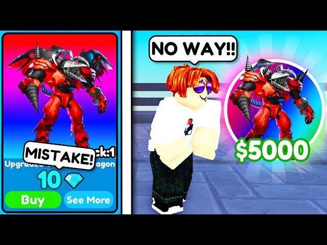 LUCKY ULTIMATE DAY! 10 GEMS FOR DRILL DRAGON!  | Roblox Toilet Tower Defense