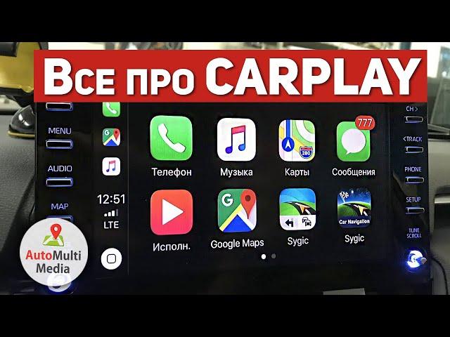 CarPlay. Что это? Как подключить? Обзор CarPlay в авто