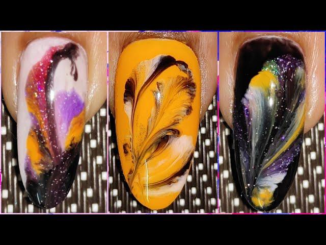 Thread pull nail art how to | simple and easy nail art ideas 2020