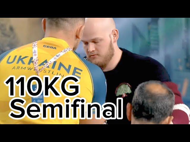 World Combat Games 110KG Semifinal armwrestling