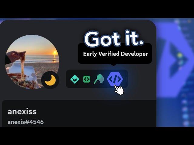 How I got the Early Verified Developer Badge? (in 3 minutes)