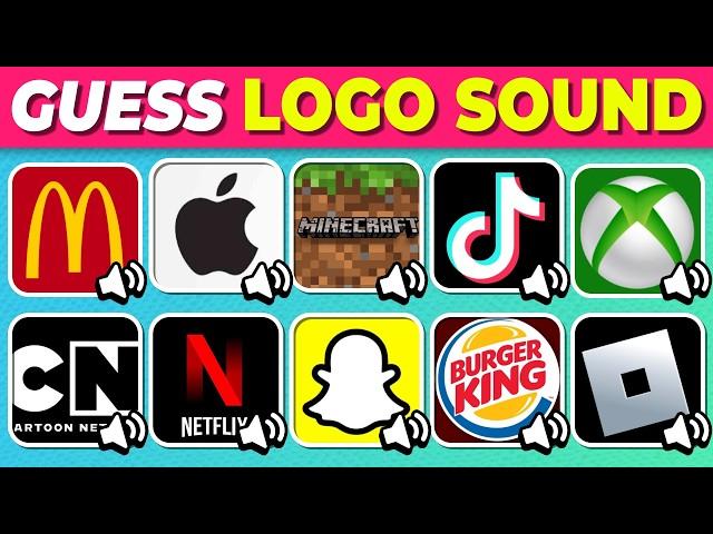 Guess The Logo  | Can You Guess The App Logo By Sound | Logo Quiz 2024