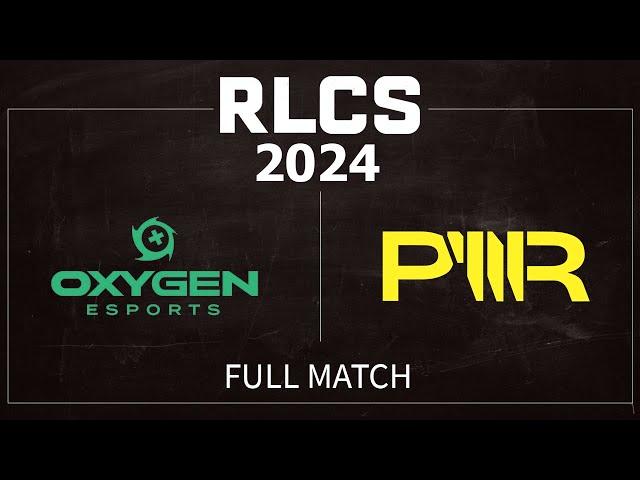 [Swiss R1] Oxygen vs PWR | RLCS 2024 Major 2 London | 20 June 2024
