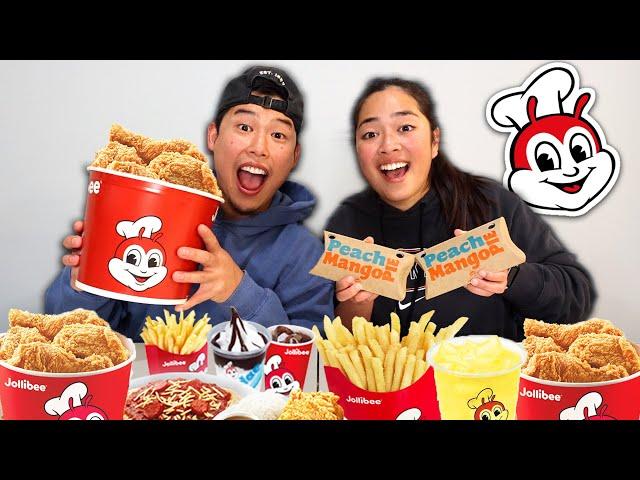 Jollibee is SO UNDERRATED | Spicy Chickenjoy + Adobo Rice Mukbang