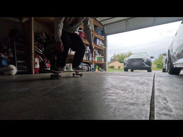 Trying kickflip advice from whythetrick