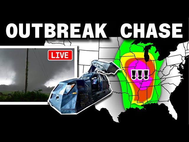 MAJOR TORNADO OUTBREAK - Dozens of Possible in Dixie Alley