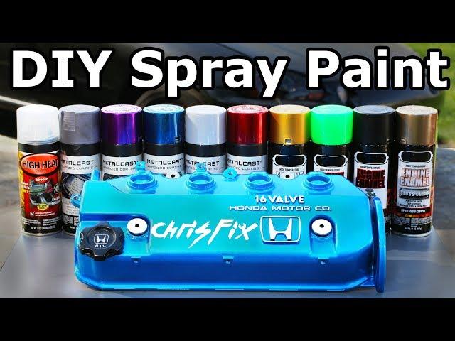 How to PROPERLY Spray Paint (Valve Covers and Engine Parts)