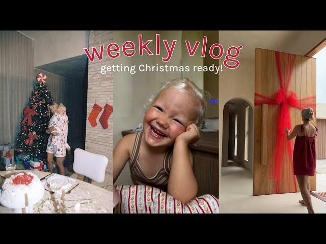 SPEND THE WEEK WITH ME - CHRISTMAS VLOG EDITION 