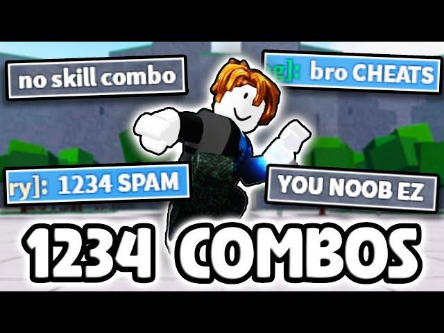 Abusing EVERY 1-2-3-4 Combo in The Strongest Battlegrounds!