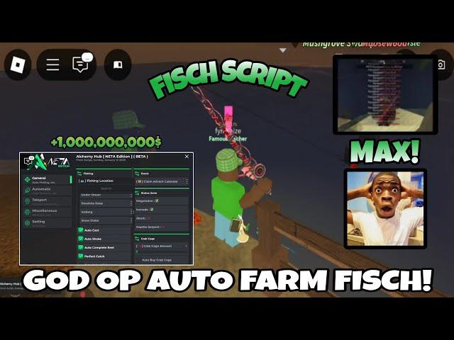 [UPD] Fisch Script Mobile/Pc | Auto Max Level, Auto Farm Fisch, Dupe Fisch, Dupe Rod, More |Pastebin