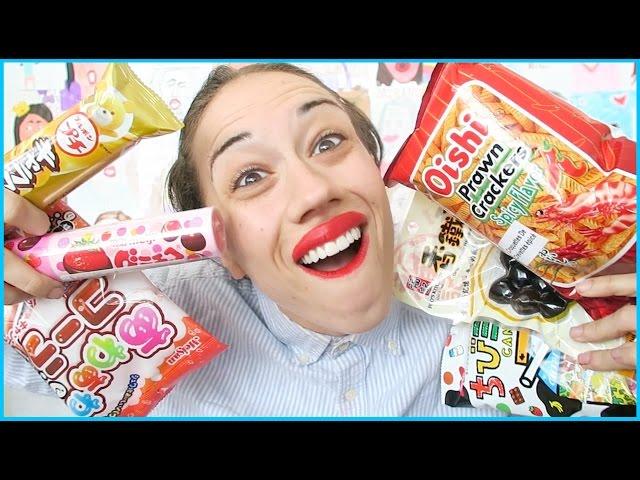 TASTING ASIAN SNACKS