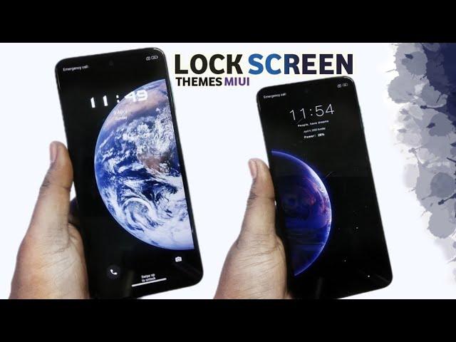 Customize Lock Screen Themes Miui | Unique Themes Animations Miui 13 Xiaomi