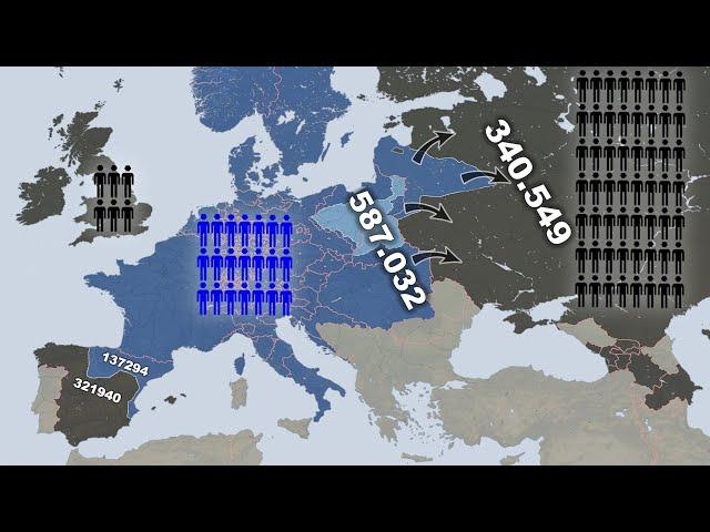 Napoleonic Wars Every Day with Army Sizes