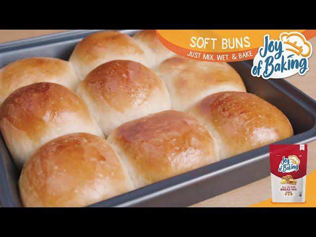 Easy to Bake Joy of Baking Soft Buns