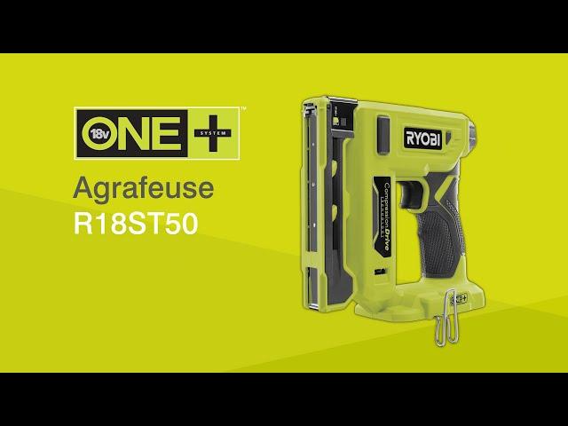 Agrafeuse sans fil 18V ONE+™ R18ST50 RYOBI® pour vos loisirs créatifs