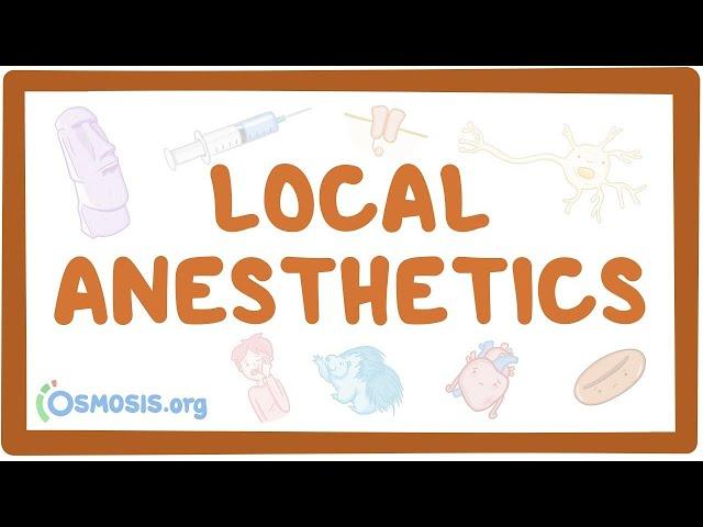 Local anesthetics ~pharmacology~