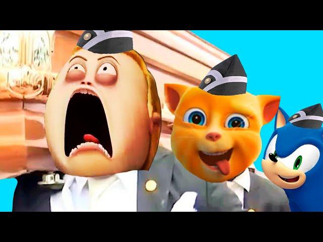 The Addams Family 2 & Talking Tom & Sonic & Hotel Transylvania - Coffin Dance Song (Astronomia)