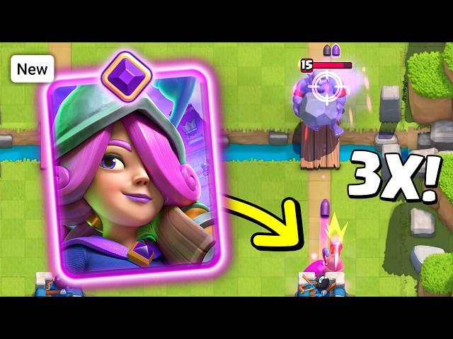 NEW MUSKETEER EVOLUTION IN CLASH ROYALE!