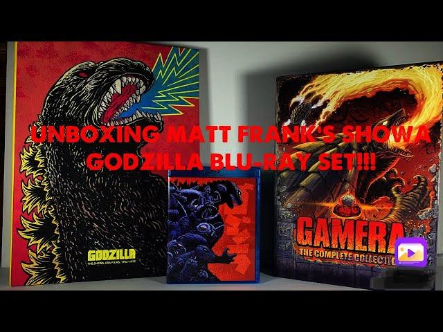 UNBOXING MATT FRANK’S SHOWA GODZILLA BLU-RAY COLLECTION COVER!!! #GODZILLA #MattFrank #KAIJU