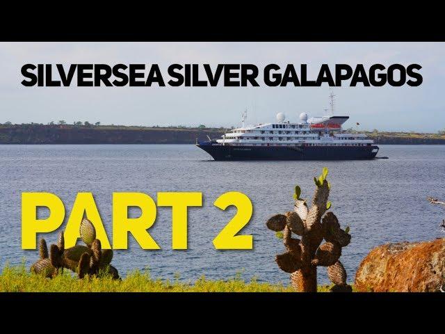 Silversea Silver Galapagos Expedition Cruise Vlog Part 2 - Ship Tours, Sandy Shores, Dinosaurs!