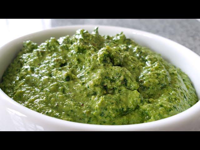 Spinach Pesto | Spinach from my garden | Vegetarian recipe | Vegan option available | Lively Loks