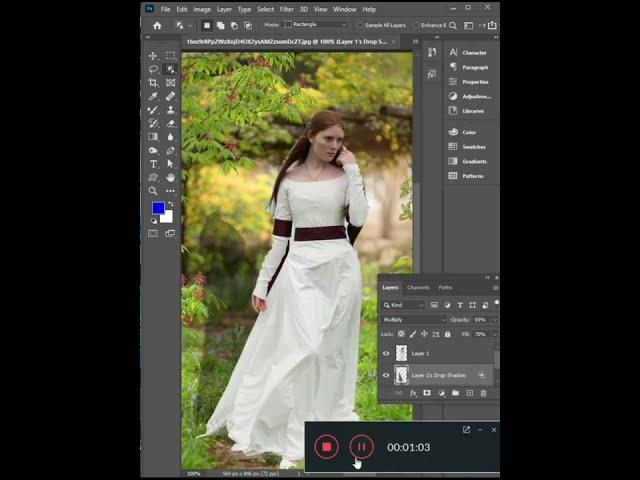 Adobe photosh  cc Drop shadow......Rasel Design pro