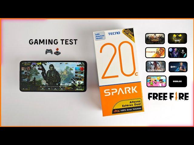 Tecno Spark 20C Gaming Test